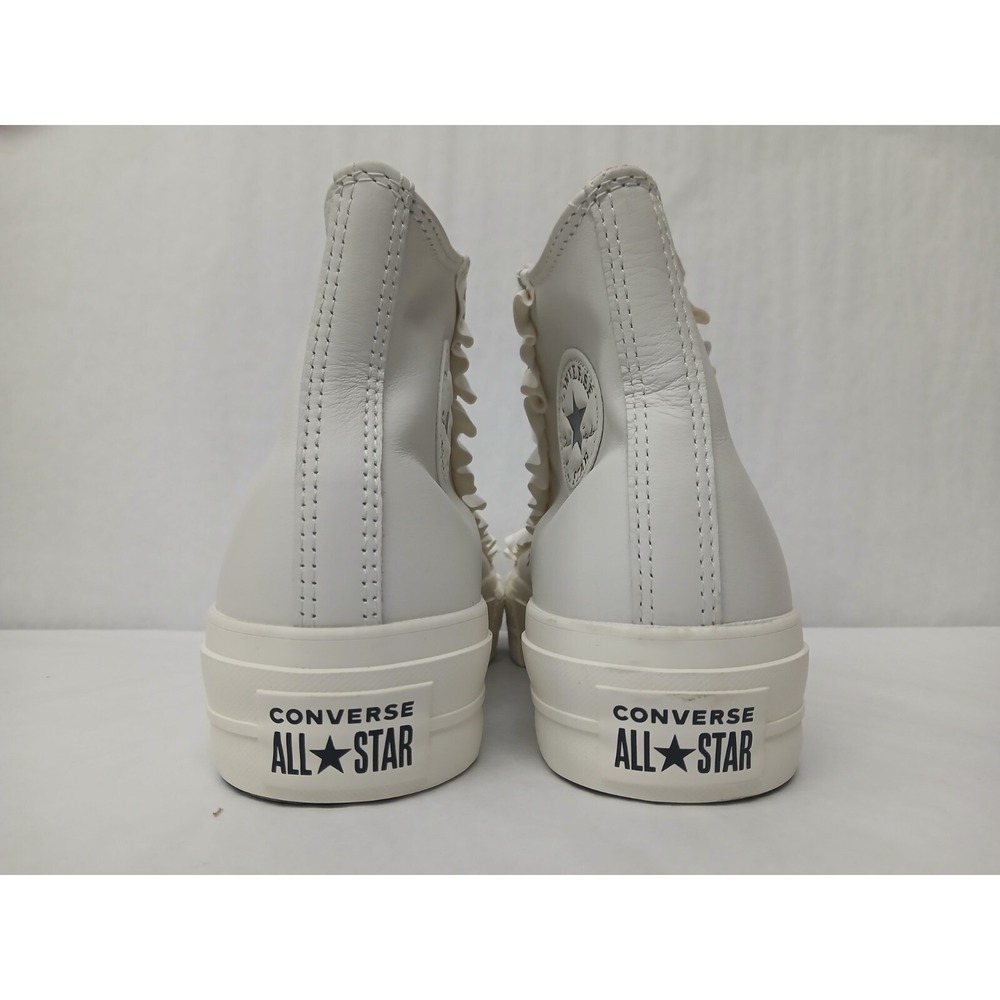 Converse Women's Chuck Taylor All Stars Lift HI Sneakers A13388C Vint White Sz 9 - Picture 6 of 10